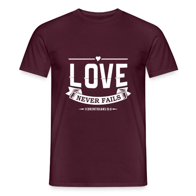 LOVE NEVER FAILS