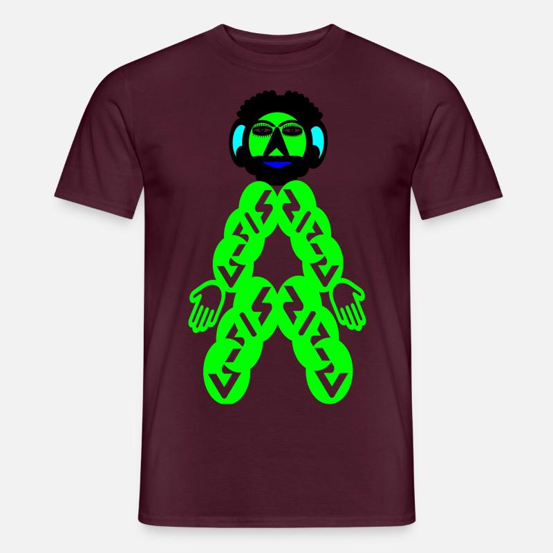Yahoo (Englisch) - Männer T-Shirt - Ziegelrot