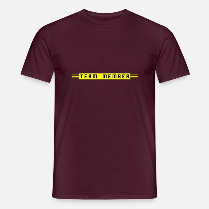 Team Member - Men's T-Shirt - brick red