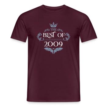 2009 best of - Männer T-Shirt - Ziegelrot - Vorne - AI Model Male 178 light (178cm)