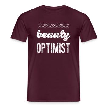 Idée cadeau mariée - T-shirt homme - rouge brique - Devant - AI Model Male 178 light (178cm)
