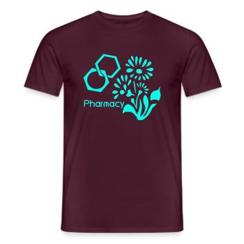 Pharmacy - Männer T-Shirt - Ziegelrot - Vorne - AI Model Male 178 light (178cm)