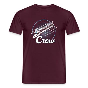 Team Rowing Rower Rowing Gift - Men's T-Shirt - brick red - Front - AI Model Male 178 light (178cm)