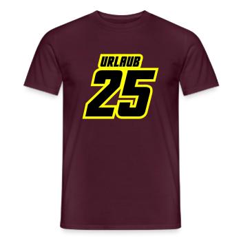 Holiday 2025 Jersey - Men's T-Shirt - brick red - Front - AI Model Male 178 light (178cm)