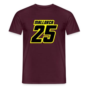 Mallorca 2025 Trikot - Männer T-Shirt - Ziegelrot - Vorne - AI Model Male 178 light (178cm)