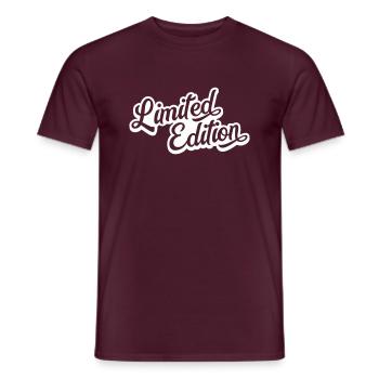 Édition limitée - T-shirt homme - rouge brique - Devant - AI Model Male 178 light (178cm)
