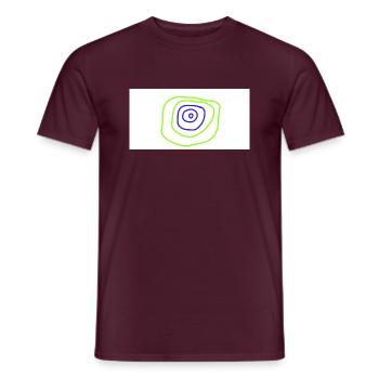 Sketch Book - Männer T-Shirt - Ziegelrot - Vorne - AI Model Male 178 light (178cm)