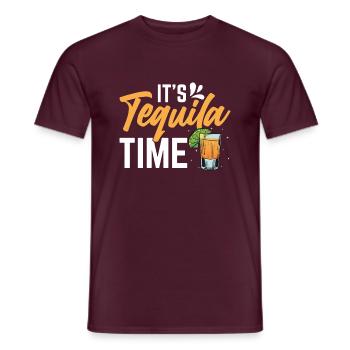 Its Tequila Time - Männer T-Shirt - Ziegelrot - Vorne - AI Model Male 178 light (178cm)