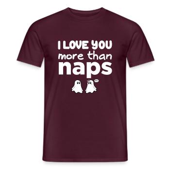 T-shirts avec des phrases amusantes - Fantasmitas 06 - T-shirt homme - rouge brique - Devant - AI Model Male 178 light (178cm)