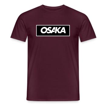 OSAKA - Männer T-Shirt - Ziegelrot - Vorne - AI Model Male 178 light (178cm)