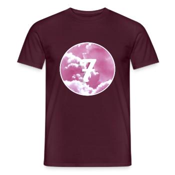 4EF00A83 8E69 4DC8 8A7D 1398B5C40235 - Men's T-Shirt - brick red - Front - AI Model Male 178 light (178cm)