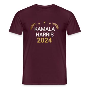 Kamala Harris for President 2024 - Männer T-Shirt - Ziegelrot - Vorne - AI Model Male 178 light (178cm)