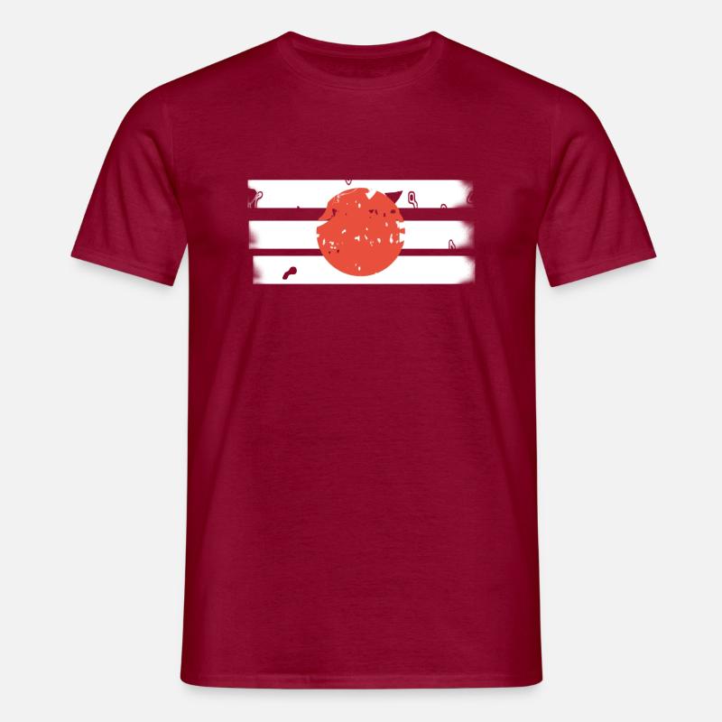 Japan - Men's T-Shirt - brick red