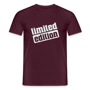 Limited Edition - Men's T-Shirt - brick red - Front - AI Model Male 178 light (178cm)