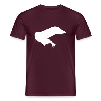 borkum insel - Männer T-Shirt - Ziegelrot - Vorne - AI Model Male 178 light (178cm)