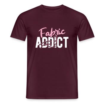 Nähen Und Schneidern Für Näher - Männer T-Shirt - Ziegelrot - Vorne - AI Model Male 178 light (178cm)