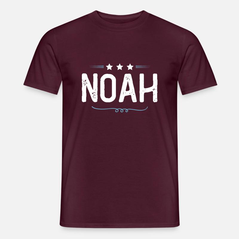 Noah - Männer T-Shirt - Ziegelrot