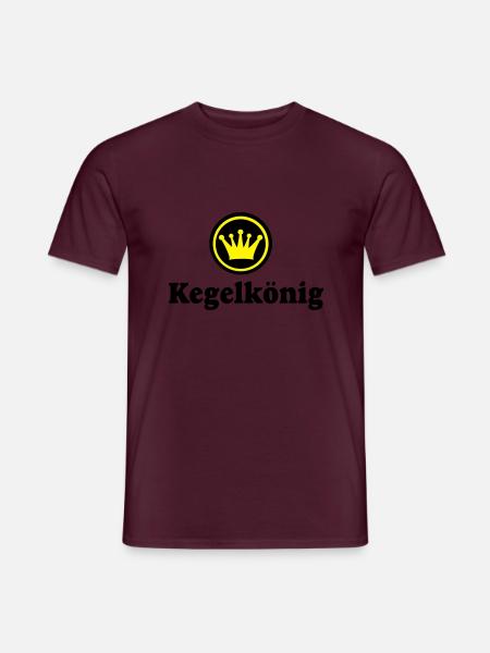 kegeln - Männer T-Shirt - Ziegelrot