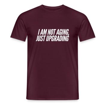 Lustiger Geburtstagsspruch - Männer T-Shirt - Ziegelrot - Vorne - AI Model Male 178 light (178cm)