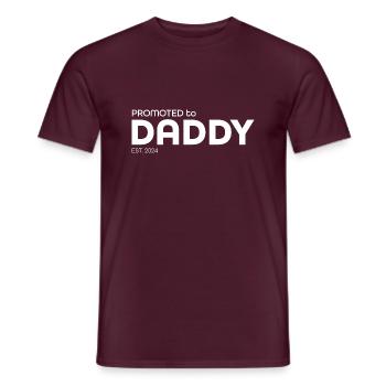 PTD2024 - Männer T-Shirt - Ziegelrot - Vorne - AI Model Male 178 light (178cm)