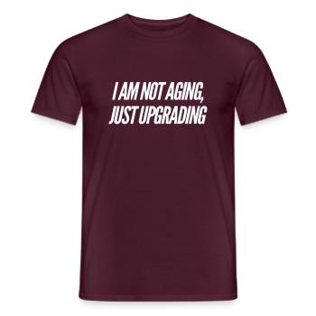 Geschenkidee 40. Geburtstag - Männer T-Shirt - Ziegelrot - Vorne - AI Model Male 178 light (178cm)