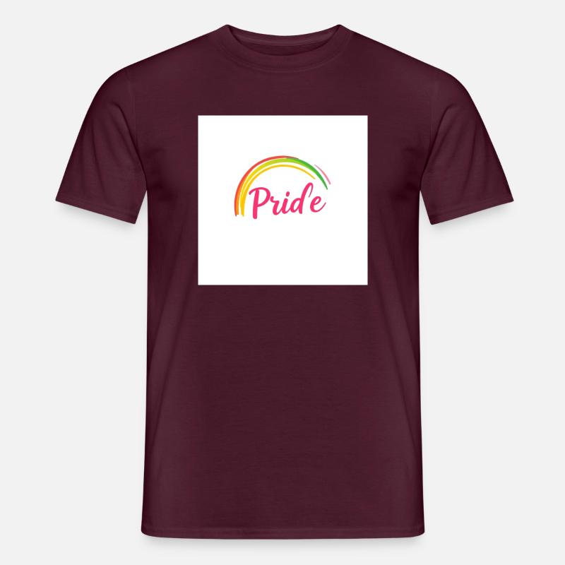 Pride - Männer T-Shirt - Ziegelrot