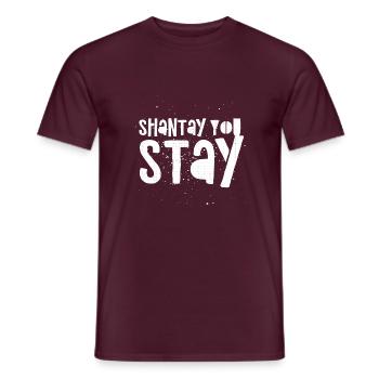 Shantay - Männer T-Shirt - Ziegelrot - Vorne - AI Model Male 178 light (178cm)
