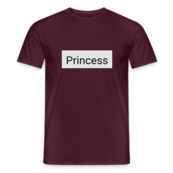 Princess - Männer T-Shirt - Ziegelrot - Vorne - AI Model Male 178 light (178cm)
