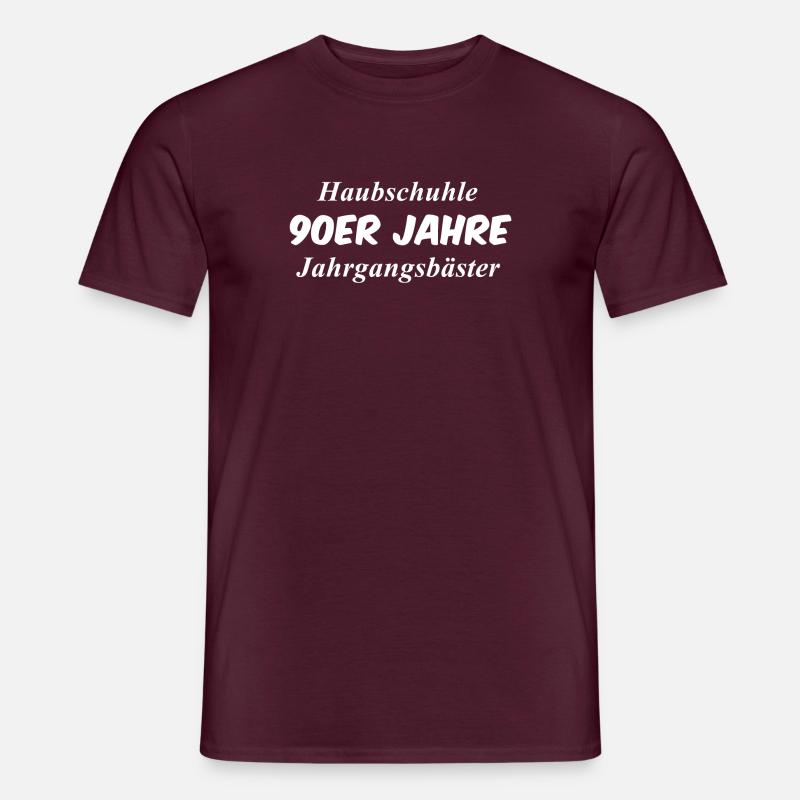 Schule - Männer T-Shirt - Ziegelrot