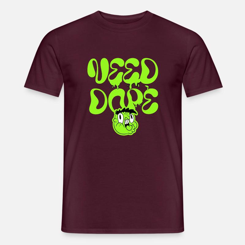 need dop e - Männer T-Shirt - Ziegelrot
