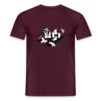 Floß der Medusa / medusas raft (2c) - Men's T-Shirt - brick red - Front - AI Model Male 178 light (178cm)