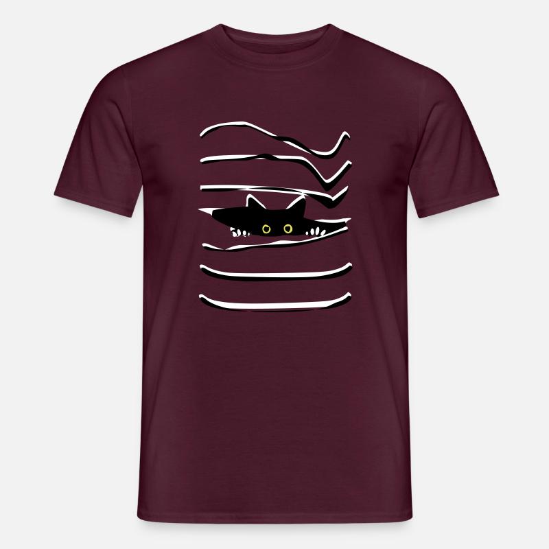 Mieze - Männer T-Shirt - Ziegelrot