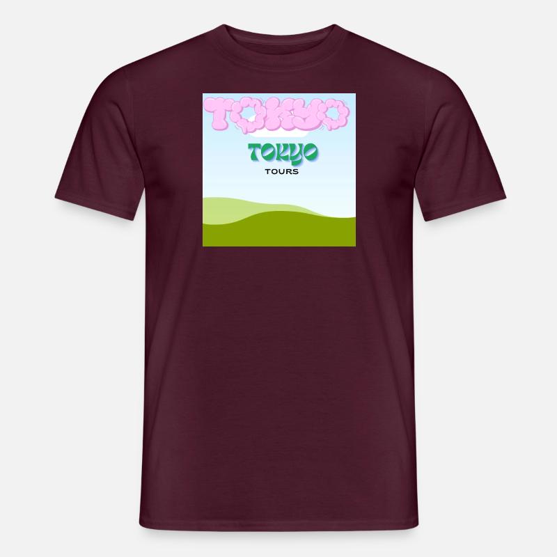 TOKYO 1 - Männer T-Shirt - Ziegelrot