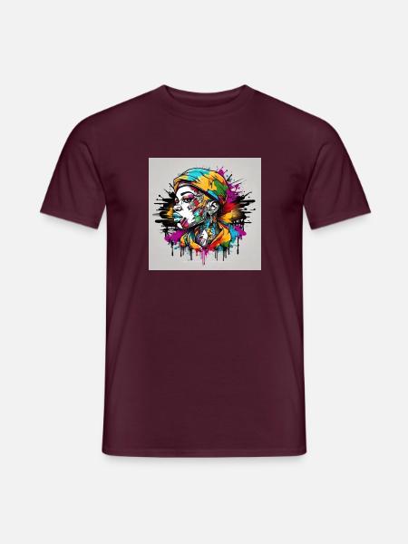 EXPRESS IT ANYWAY - Männer T-Shirt - Ziegelrot