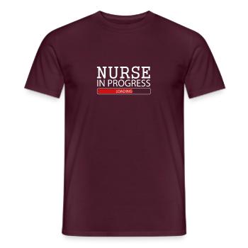 Nurses Inspire Nurses - Männer T-Shirt - Ziegelrot - Vorne - AI Model Male 178 light (178cm)