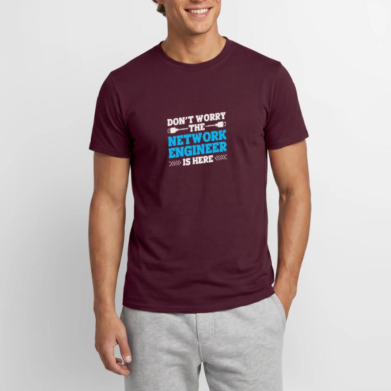 Computer Network Technology Network Engineer Men’s T-shirt