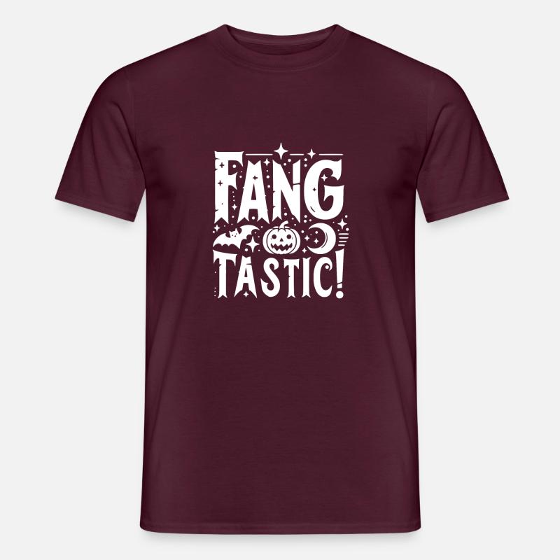 Fangtastic - Männer T-Shirt - Ziegelrot