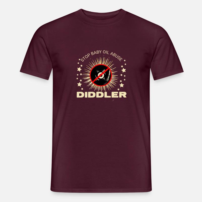 Diddler - Männer T-Shirt - Ziegelrot