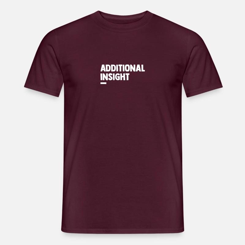 Arawara - Additional Insight - Men's T-Shirt - brick red
