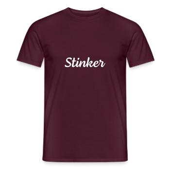 Stinker w - Männer T-Shirt - Ziegelrot - Vorne - AI Model Male 178 light (178cm)