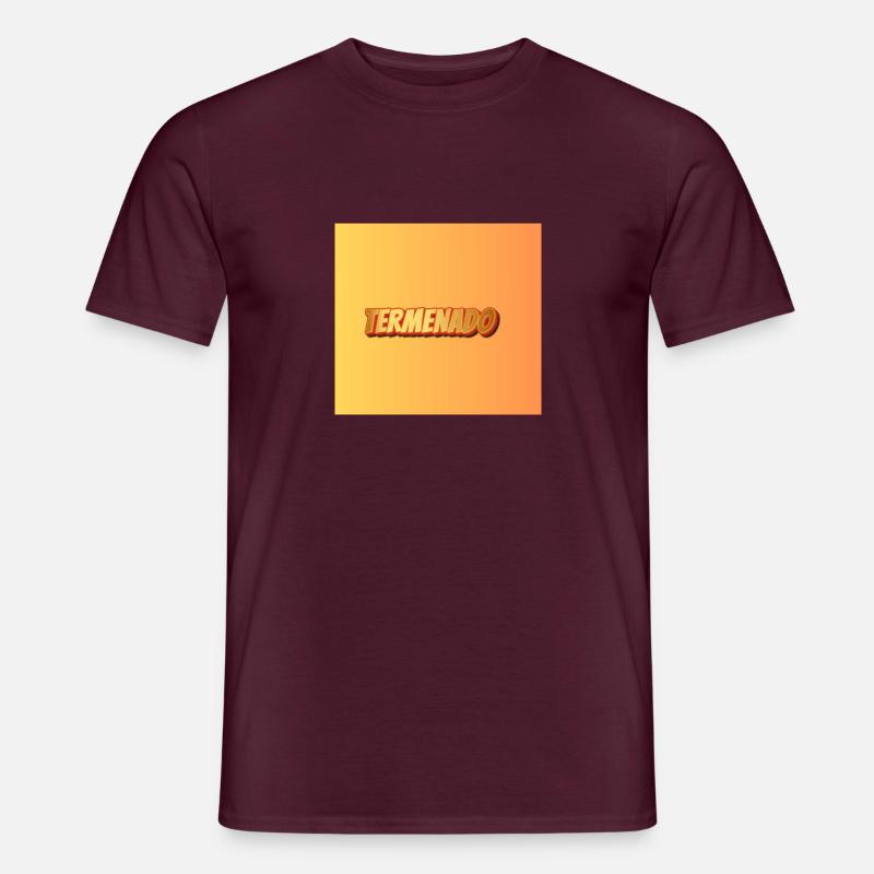 Termenado - Männer T-Shirt - Ziegelrot