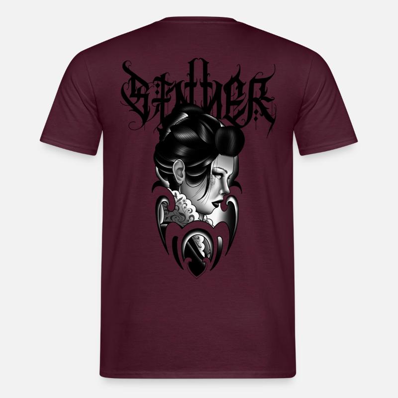 Sinner Lady - Männer T-Shirt - Ziegelrot