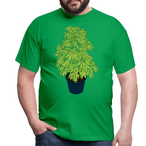 Plant de cannabis en pot hydroponic - T-shirt Homme