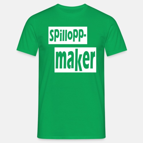Spilloppmaker - T-skjorte for menn