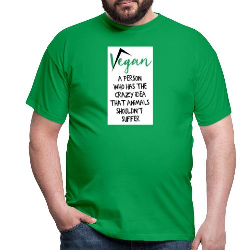 Supporting Vegans - Herre-T-shirt