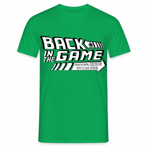 BACK IN THE GAME T SHIRT BLANC - T-shirt Homme