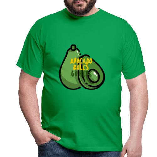 Avocado rules - Mannen T-shirt