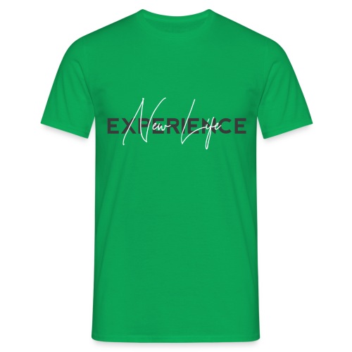 Experience New Life - Mannen T-shirt