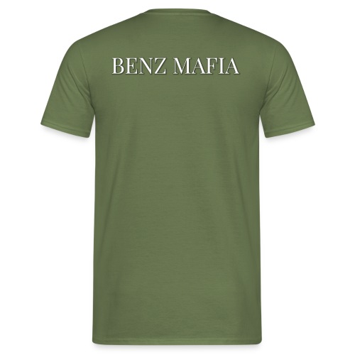 benz mafia valkosilla teksteillä - Miesten t-paita
