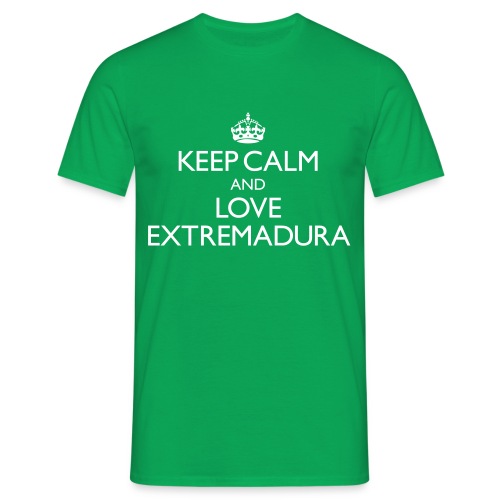 keepcalm and love Extremadura - Camiseta hombre